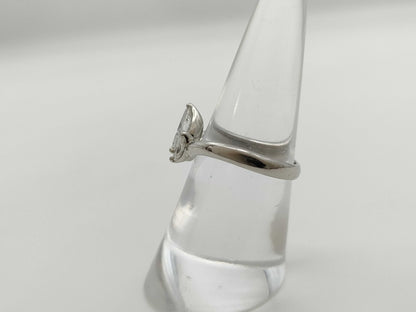 D0.56ct FD0.17ct Pt900 4.6g Ring 
