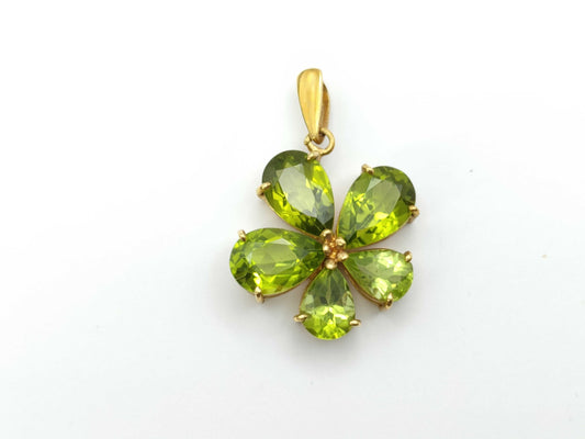 Peridot 18K 3.5g Pendant Top 