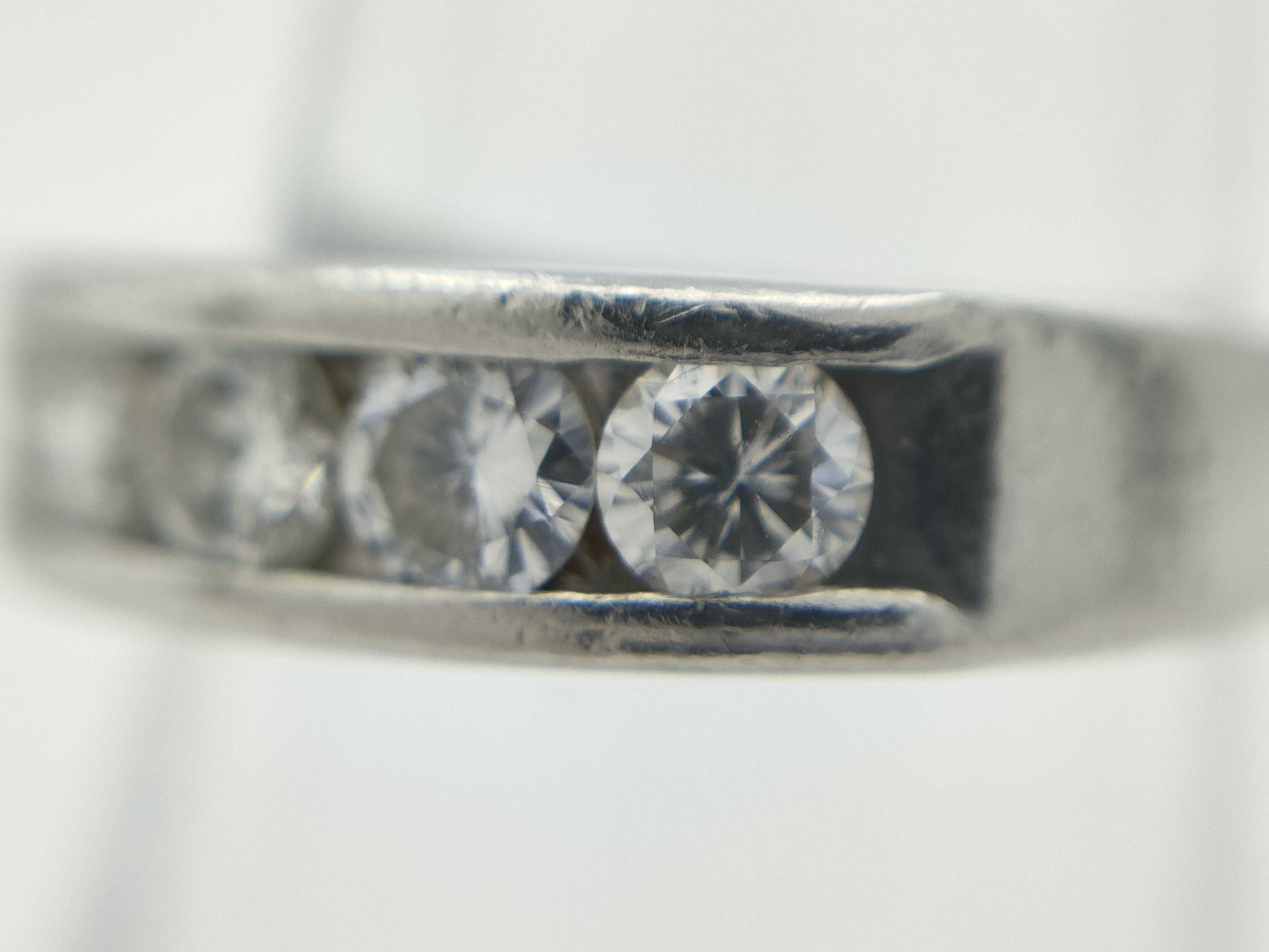 D1.00ct Pt900 5.3g Ring 