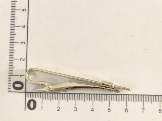 LOUIS VUITTON LV Signature Pan Scravate Tie Clip, Cufflinks
