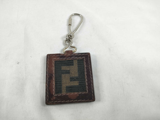 FENDI Zucca Pattern FENDI Zucca Keychain Key Case Keychain