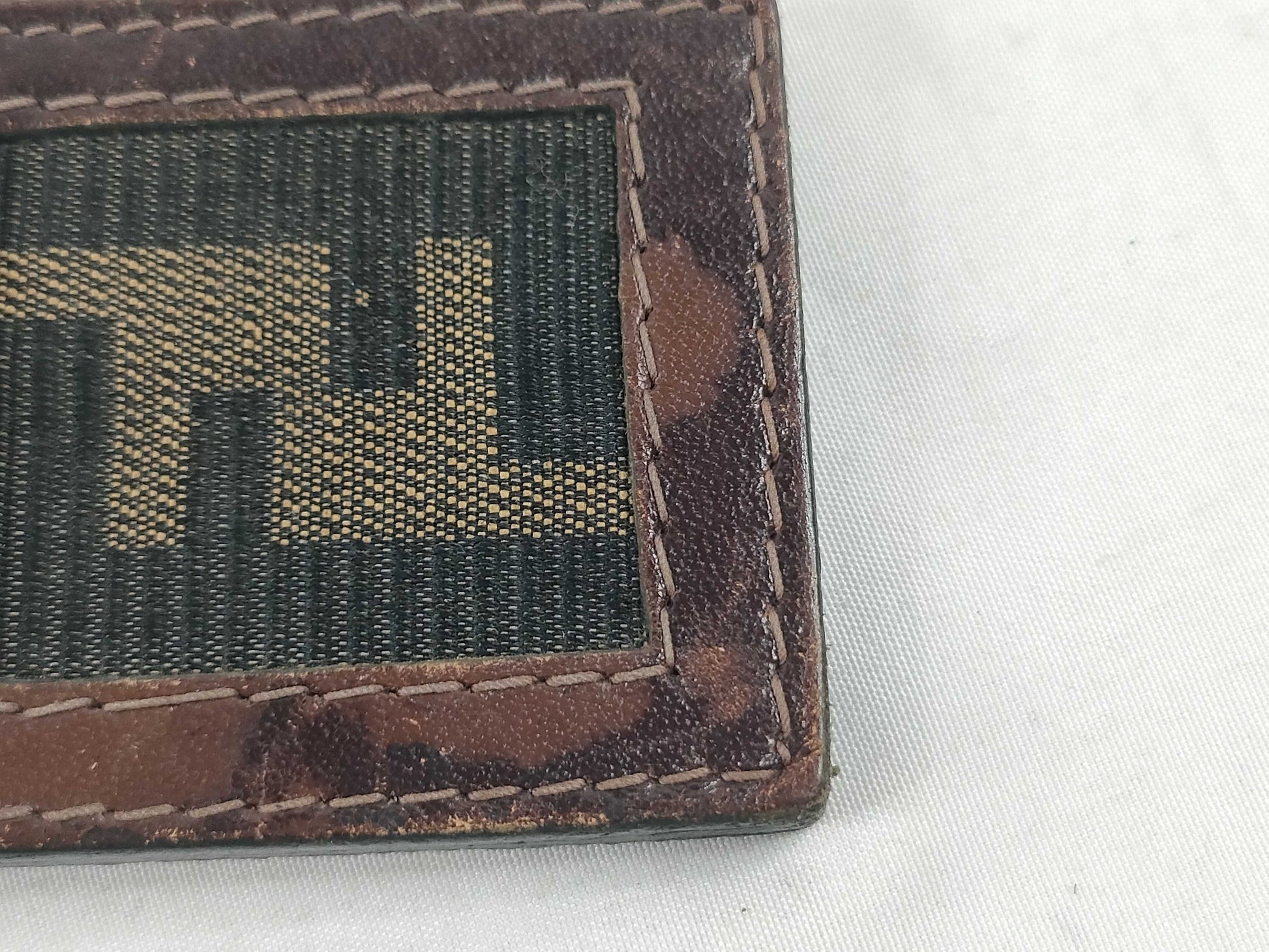 FENDI Zucca Pattern FENDI Zucca Keychain Key Case Keychain