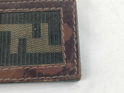 FENDI Zucca Pattern FENDI Zucca Keychain Key Case Keychain