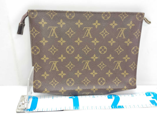 LOUIS VUITTON Monogram LV Monogram Poche Toilette 26 Pouch