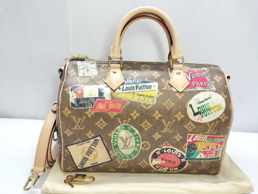 LOUIS VUITTON LV Flight Mode Collection Speedy 30 Handbag