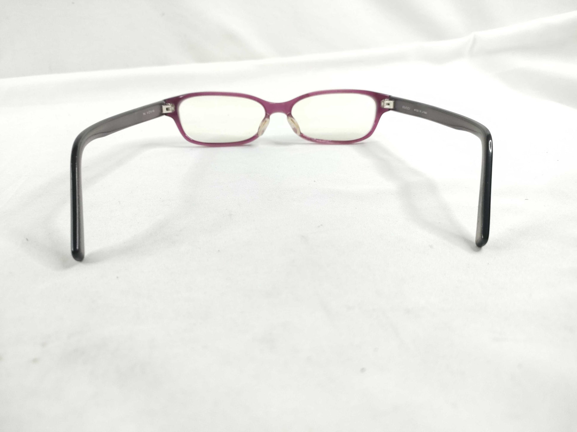 GUCCI GUCCI Eyeglasses SHJ51□~ Prescription Lenses Wine Red Used Sunglasses Only