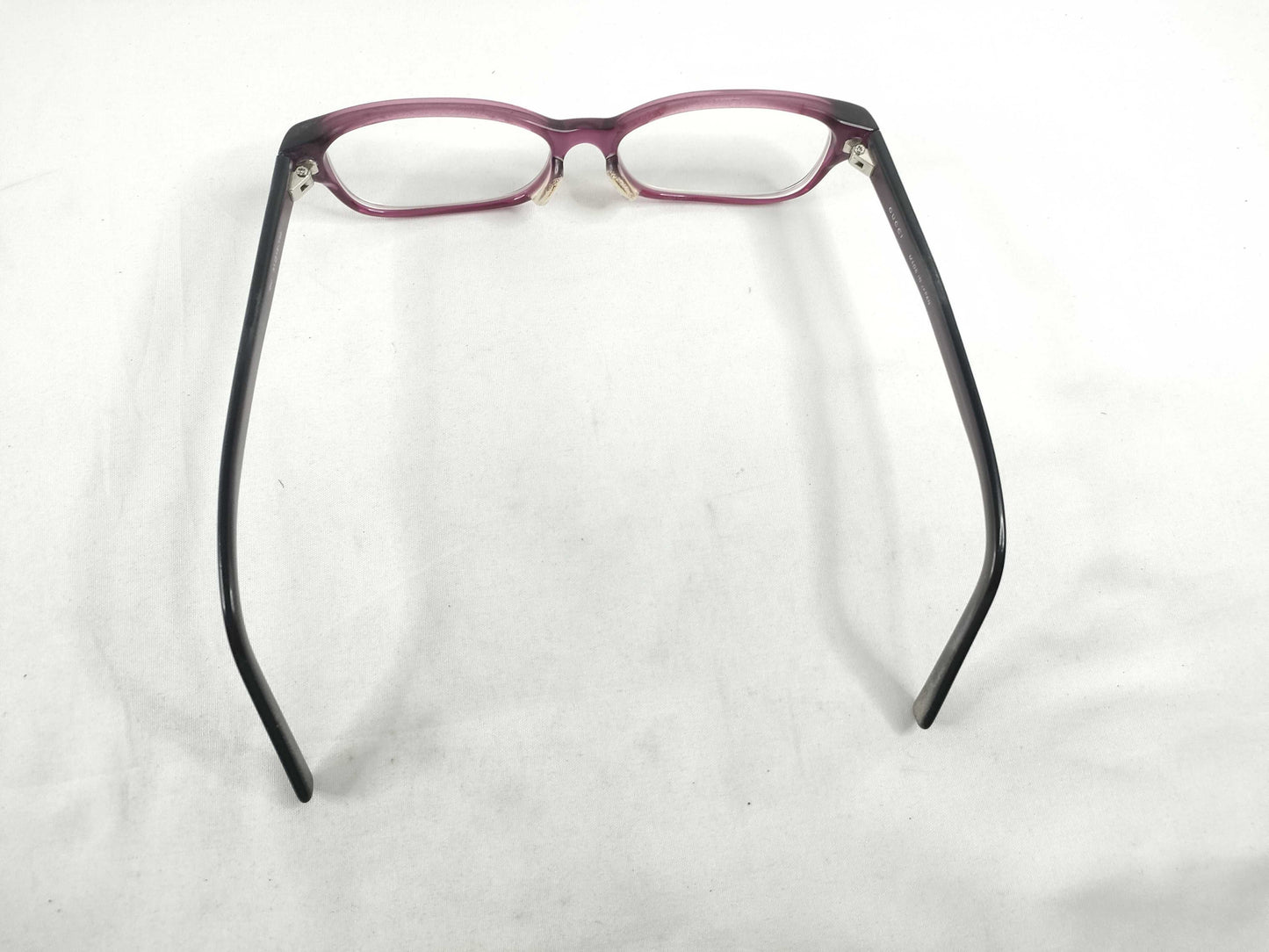 GUCCI GUCCI Eyeglasses SHJ51□~ Prescription Lenses Wine Red Used Sunglasses Only