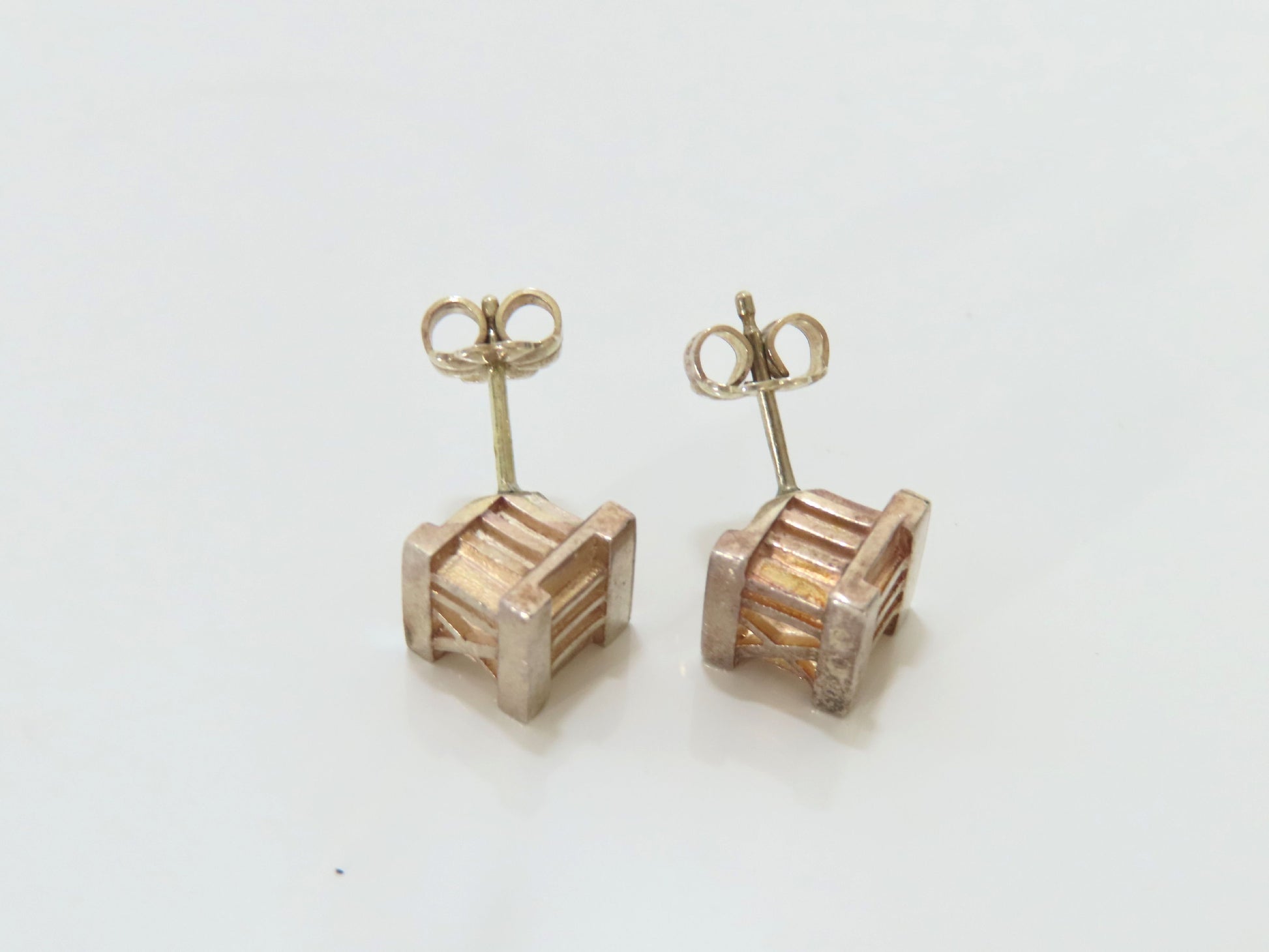 Tiffany & Co. TIFFANY & Co. Atlas Cube Earrings