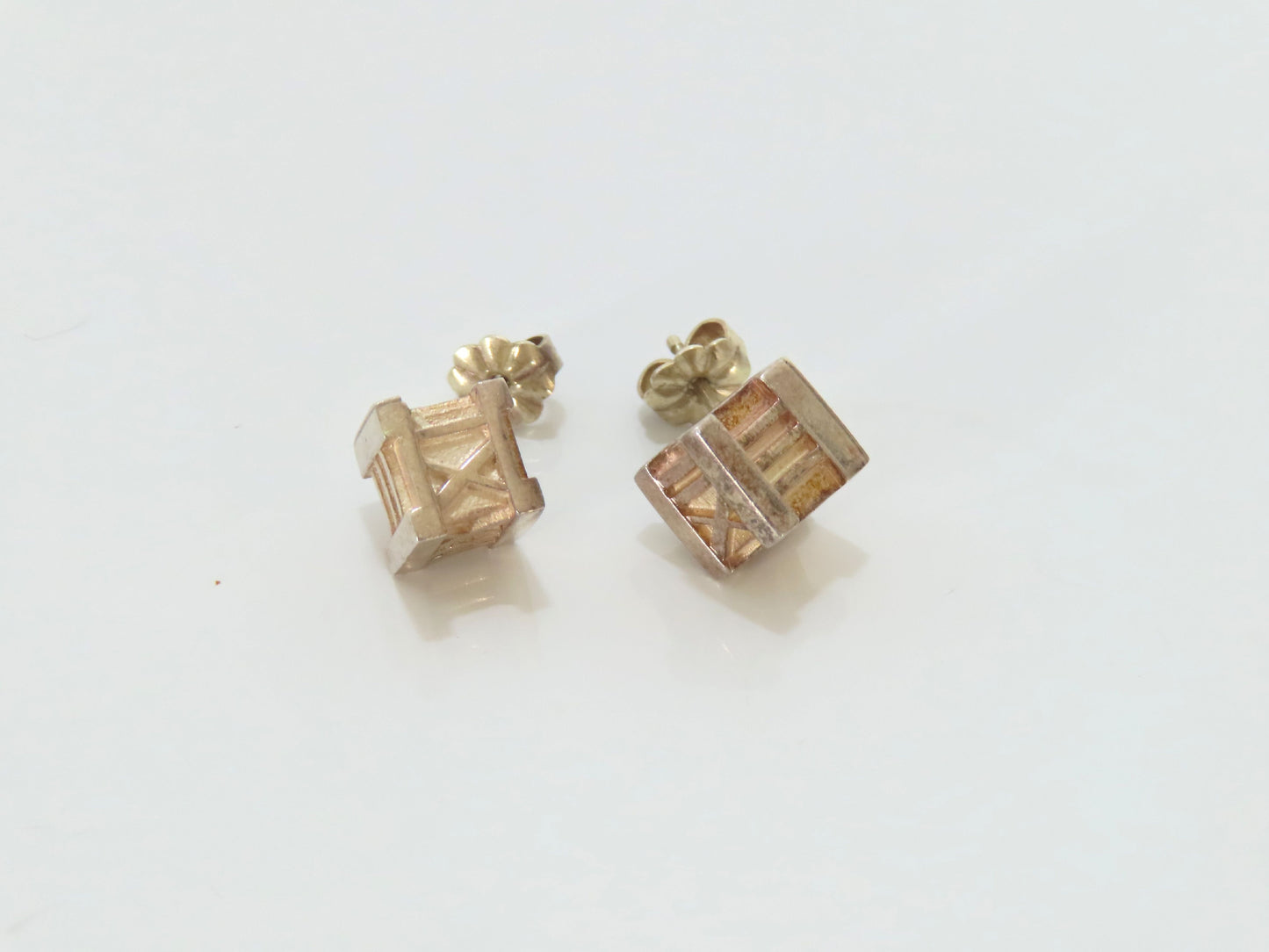 Tiffany & Co. TIFFANY & Co. Atlas Cube Earrings