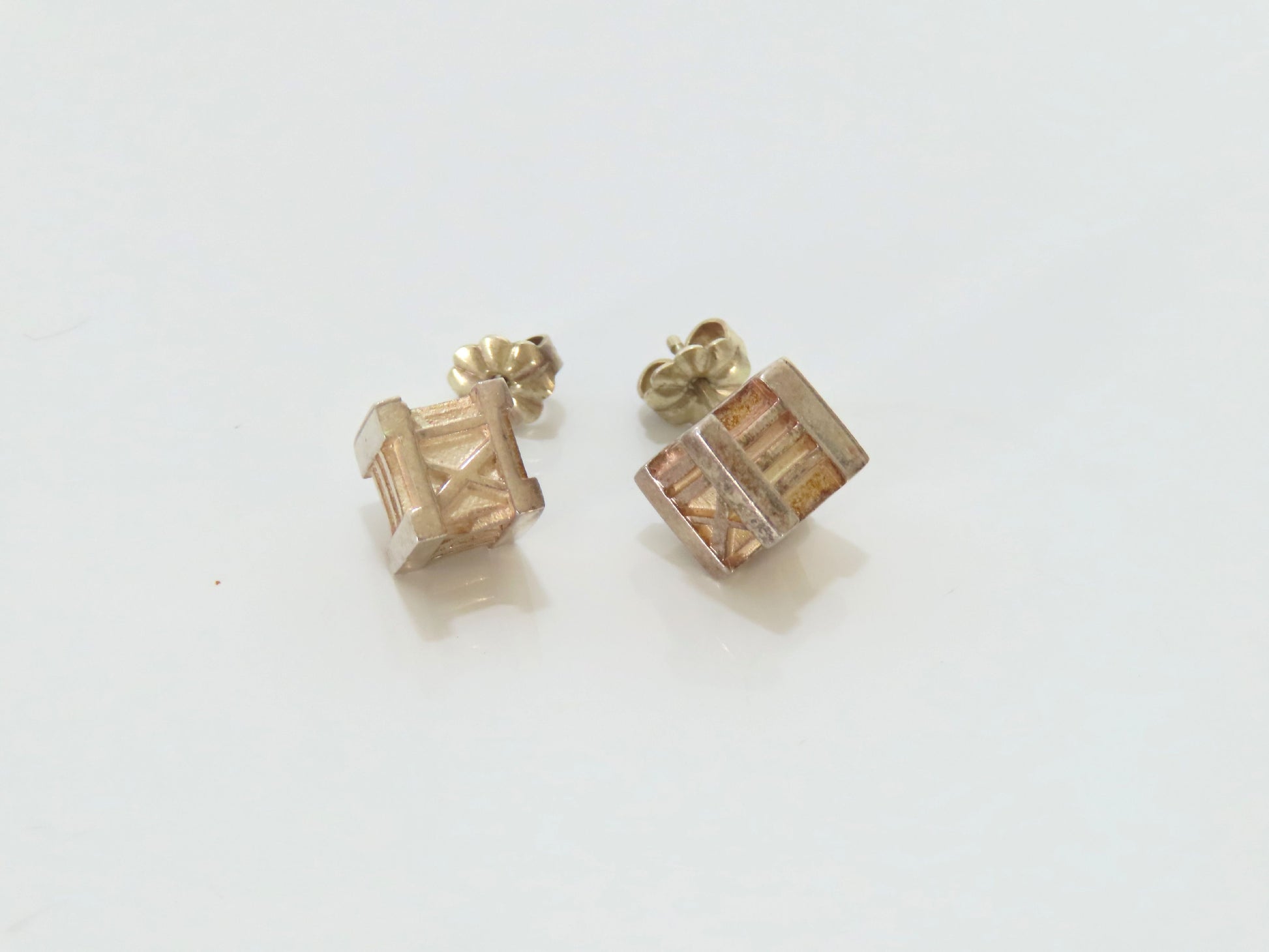 Tiffany & Co. TIFFANY & Co. Atlas Cube Earrings