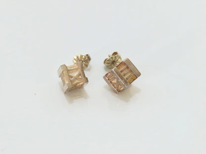 Tiffany & Co. TIFFANY & Co. Atlas Cube Earrings