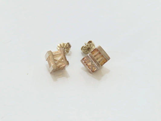 Tiffany & Co. TIFFANY & Co. Atlas Cube Earrings