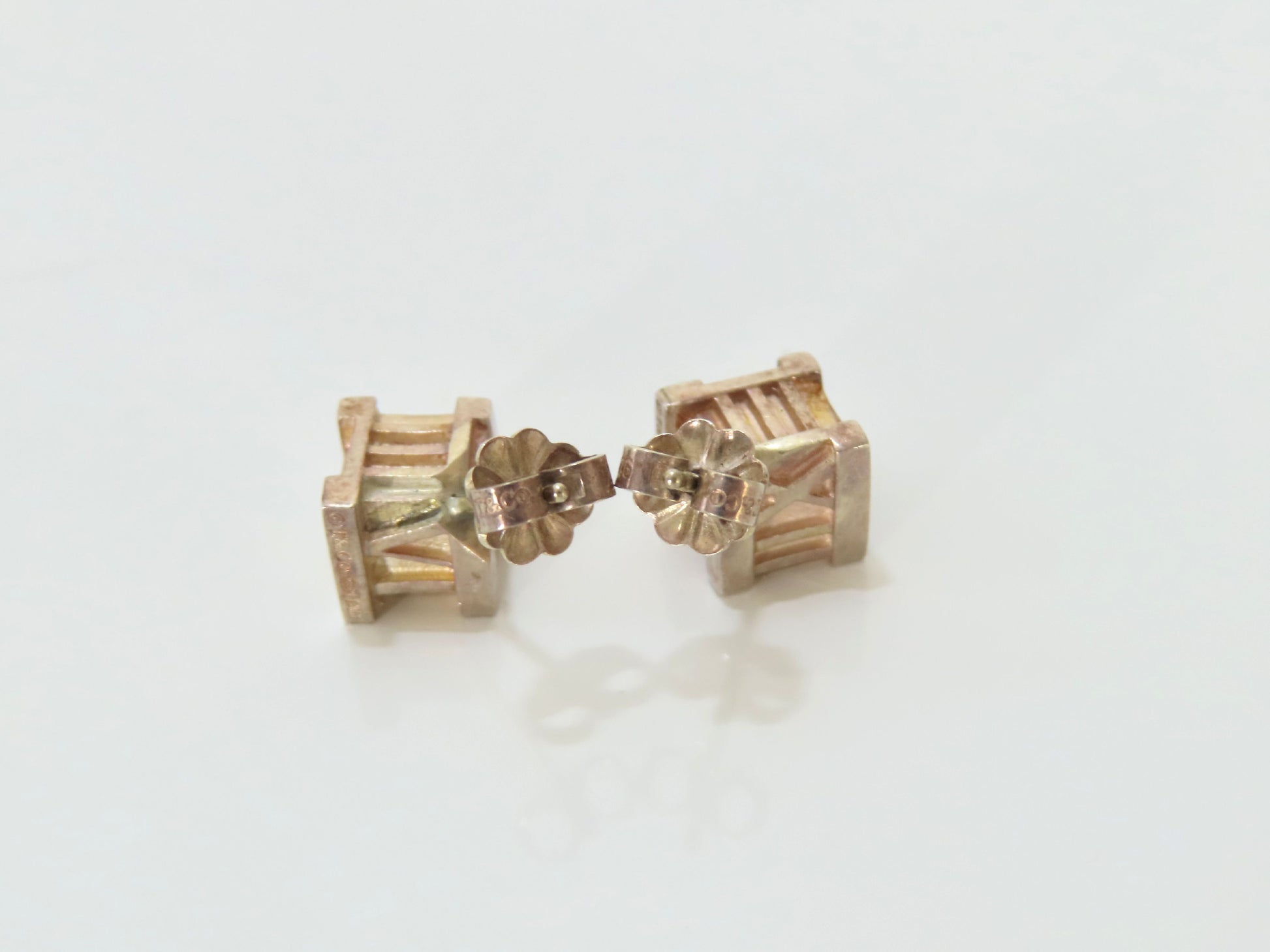 Tiffany & Co. TIFFANY & Co. Atlas Cube Earrings