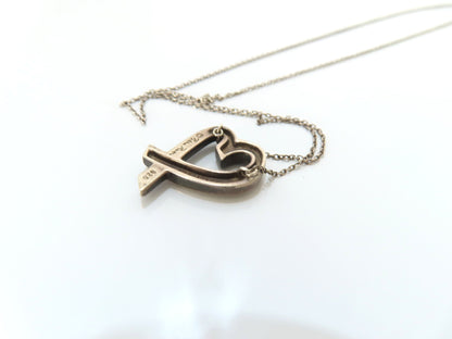 Tiffany & Co. Loving Heart TIFFANY & Co. Necklace, Loving Heart, 925, 4.4g, Minor Scratches