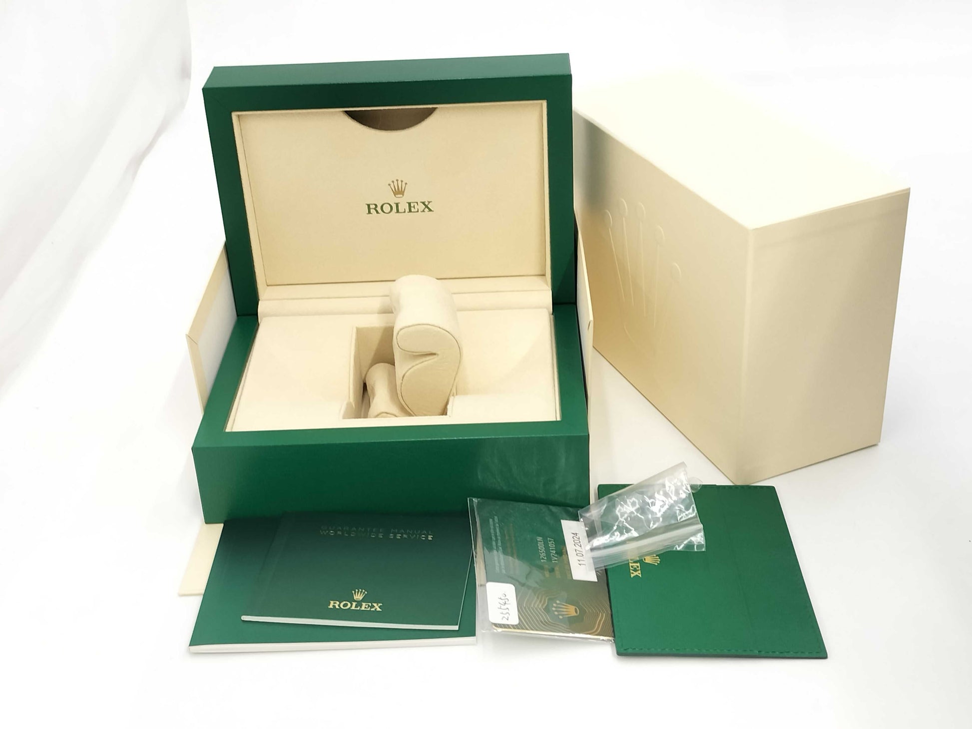 ROLEX Daytona 126500LN 1V241057 White Dial Men's Watch