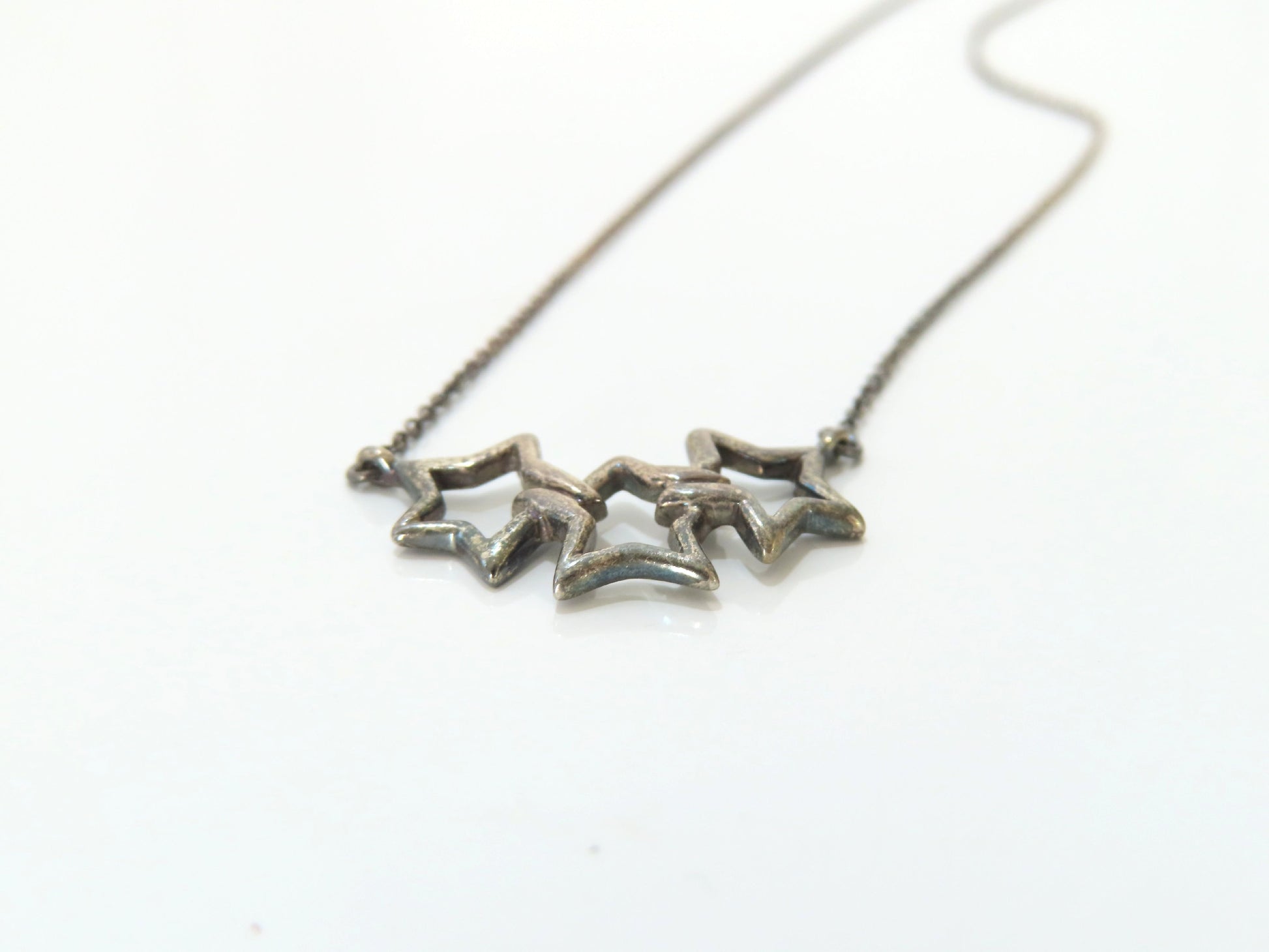 Tiffany & Co. TIFFANY & Co. Triple Star Necklace 925 2.7g Necklace