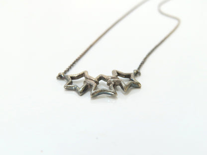 Tiffany & Co. TIFFANY & Co. Triple Star Necklace 925 2.7g Necklace