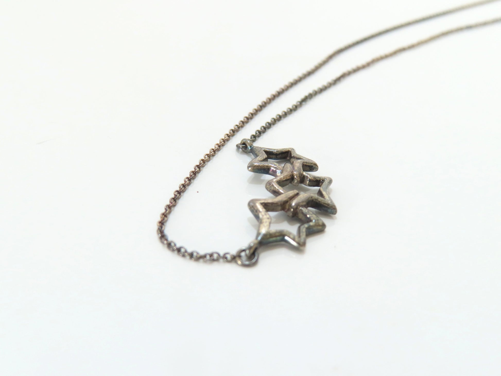 Tiffany & Co. TIFFANY & Co. Triple Star Necklace 925 2.7g Necklace