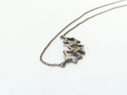 Tiffany & Co. TIFFANY & Co. Triple Star Necklace 925 2.7g Necklace