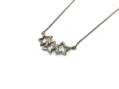 Tiffany & Co. TIFFANY & Co. Triple Star Necklace 925 2.7g Necklace