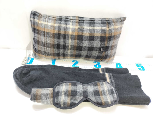 LOUIS VUITTON LV Wool Cushion Check Pattern Very Little Used Other Accessories