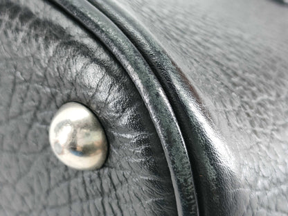 Margiela 5AC Shoulder Bag, Black Leather Handbag