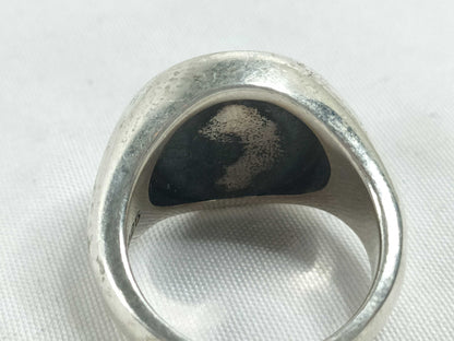 BALENCIAGA BALENCIAGA Ring Set with Black Stones, 925, Total Weight 68.3g