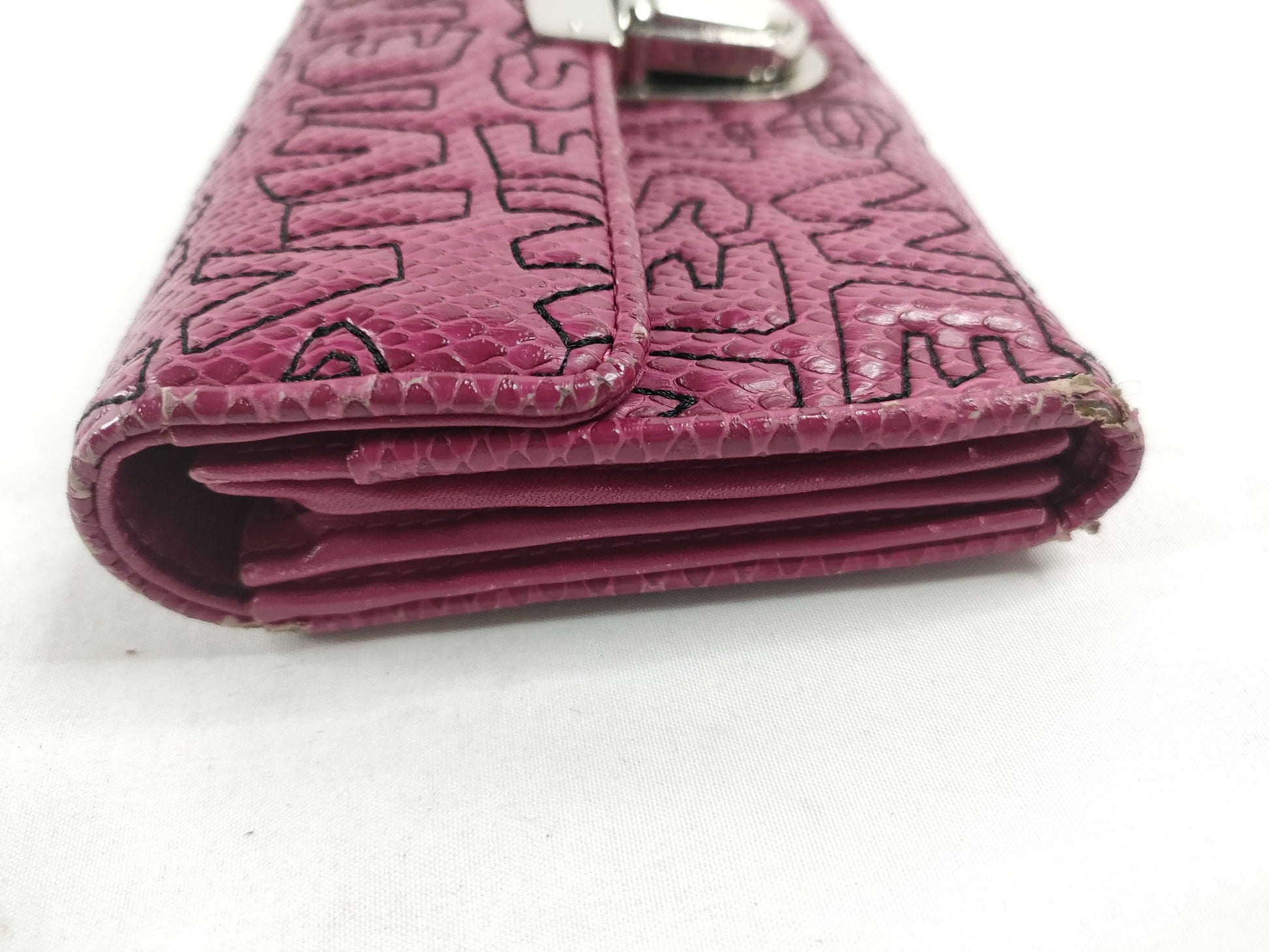 Vivienne Westwood Vivienne Westwood long wallet pink logo wallet