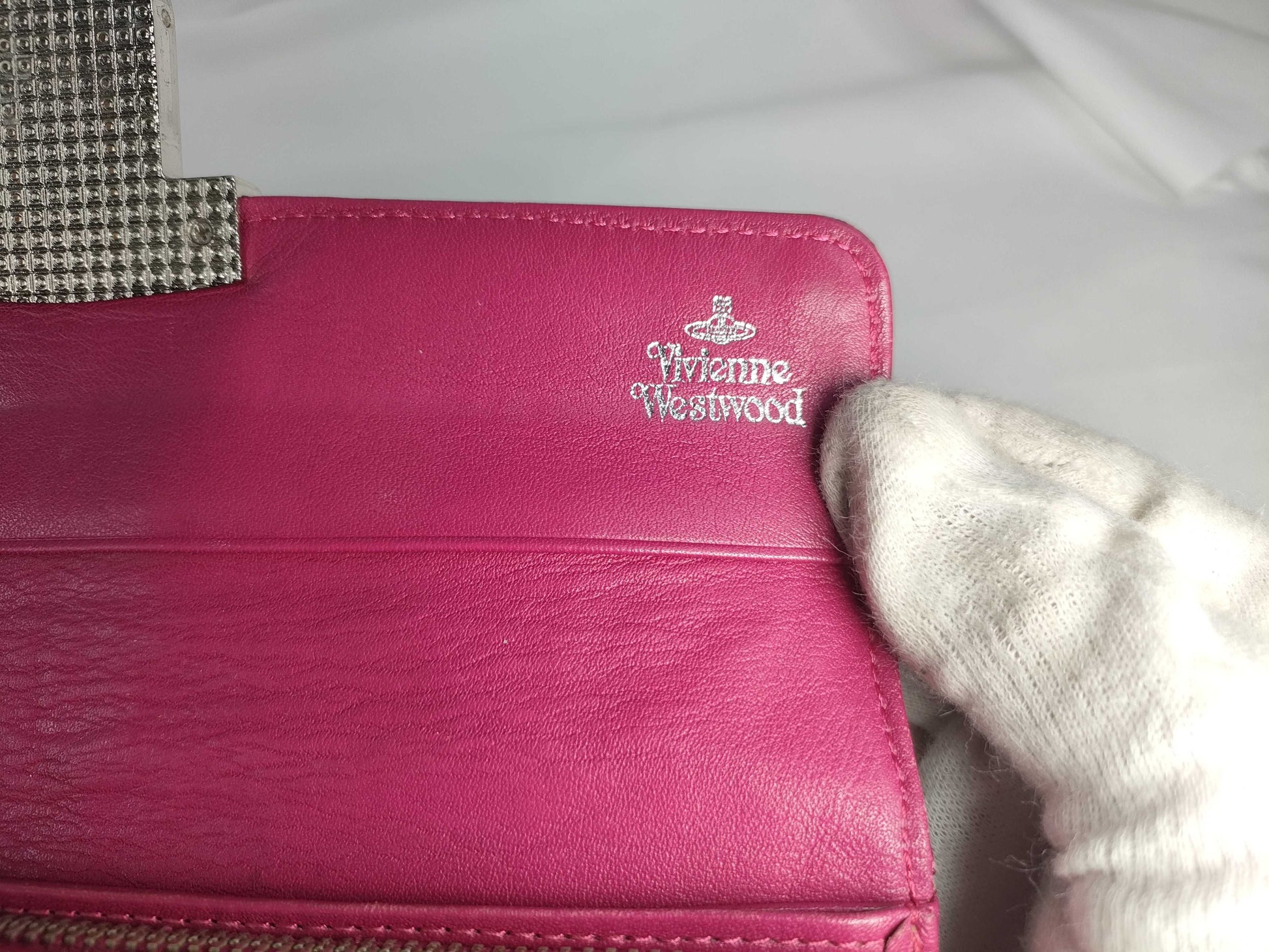 Vivienne Westwood Vivienne Westwood long wallet pink logo wallet