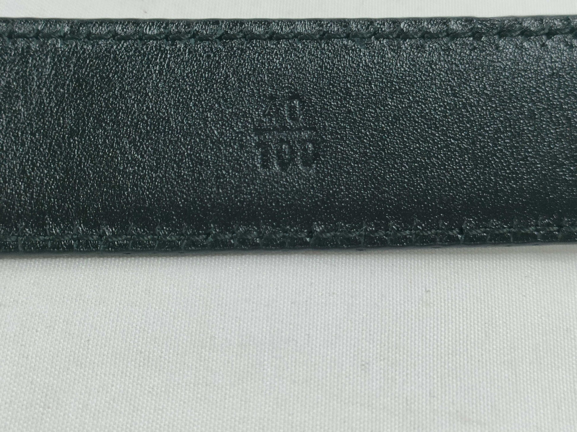 PRADA PRADA Belt Black Leather Belt