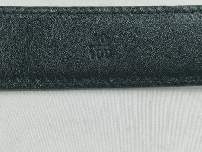 PRADA PRADA Belt Black Leather Belt