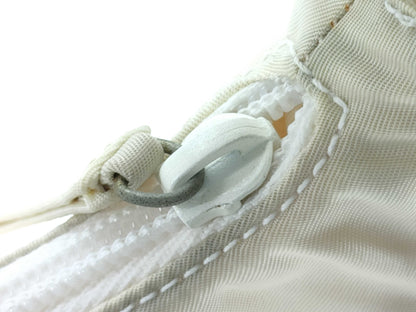 PRADA Nylon Prada One-Shoulder Beige Tessuto MV515 Card Shoulder Bag