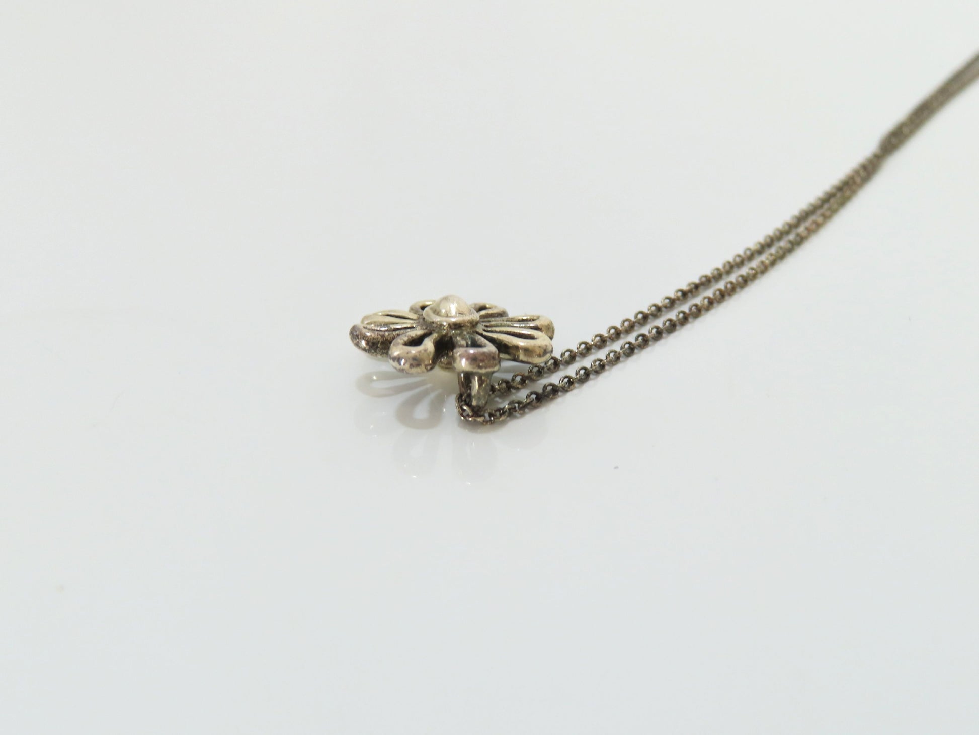 Tiffany & Co. TIFFANY & Co. Necklace 925 Floral Pattern 3.1g Necklace