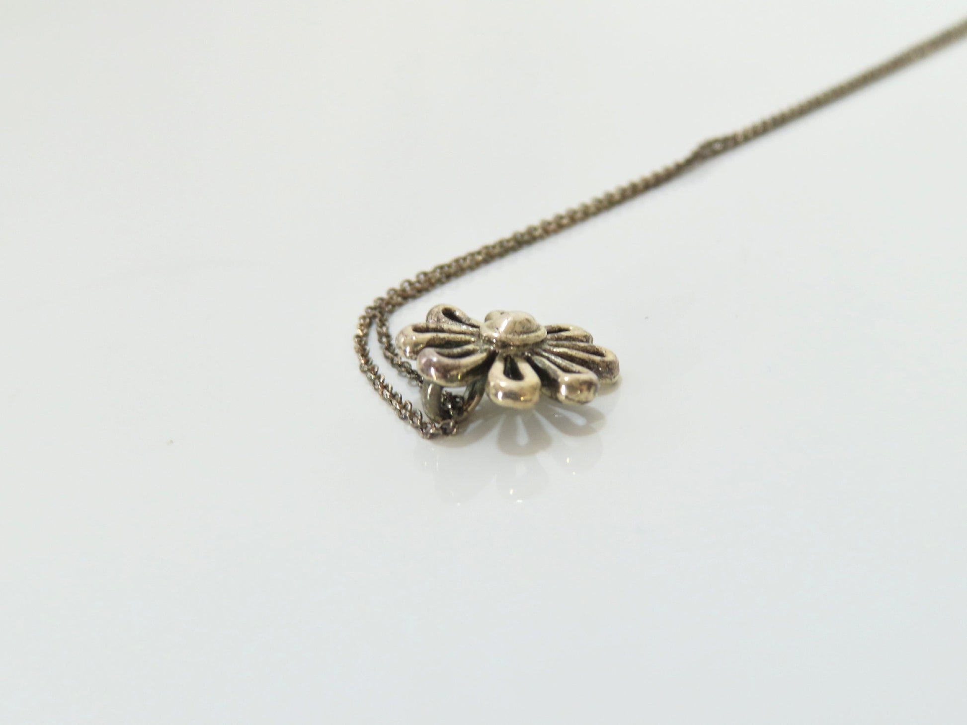 Tiffany & Co. TIFFANY & Co. Necklace 925 Floral Pattern 3.1g Necklace