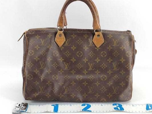 LOUIS VUITTON Monogram LV Monogram Speedy USA Boston Bag