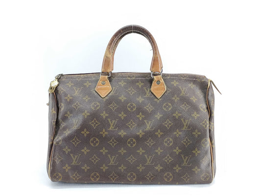 LOUIS VUITTON Monogram LV Monogram Speedy USA Boston Bag