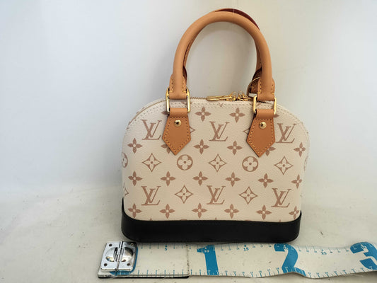 LOUIS VUITTON RFID Verified LV Alma BB Japan Exclusive Dune Handbag