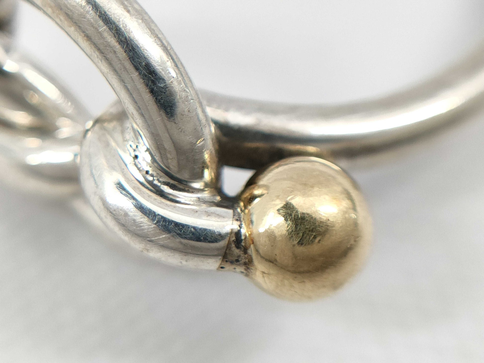 Tiffany & Co. TIFFANY & Co. Love Knot Ring 925/18K 3.0g Ring