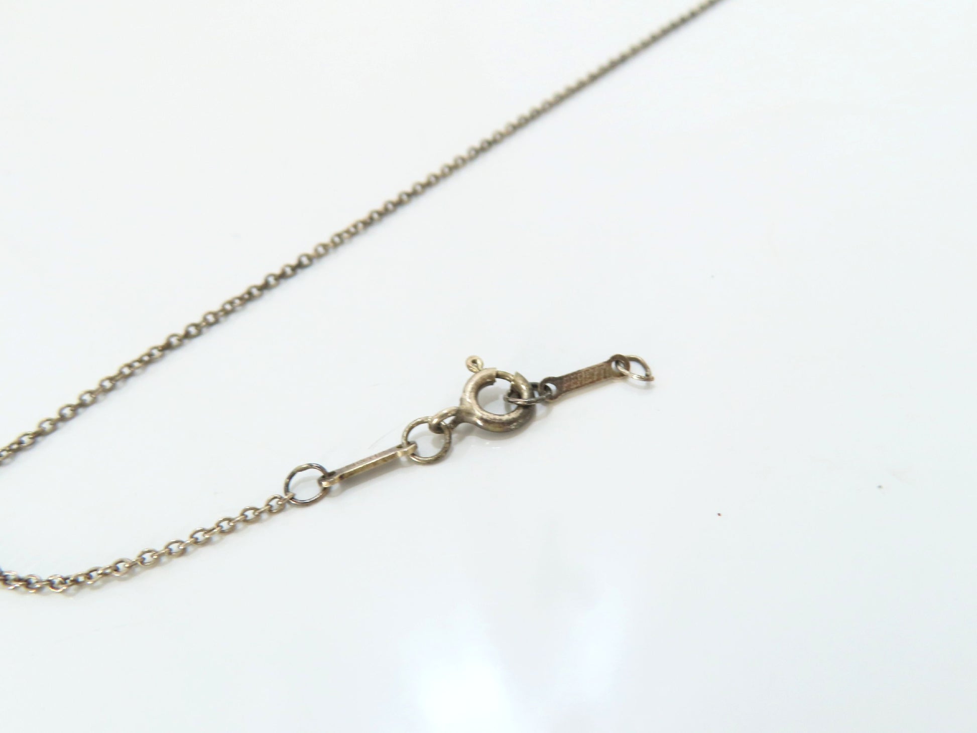 Tiffany & Co. Open Heart Necklace, 925, 3.1g