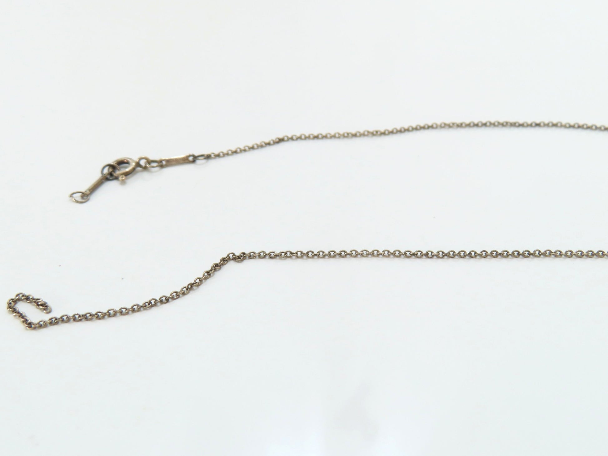 Tiffany & Co. Open Heart Necklace, 925, 3.1g