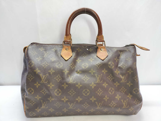 LOUIS VUITTON Monogram LV Monogram Speedy 35 Handbag 