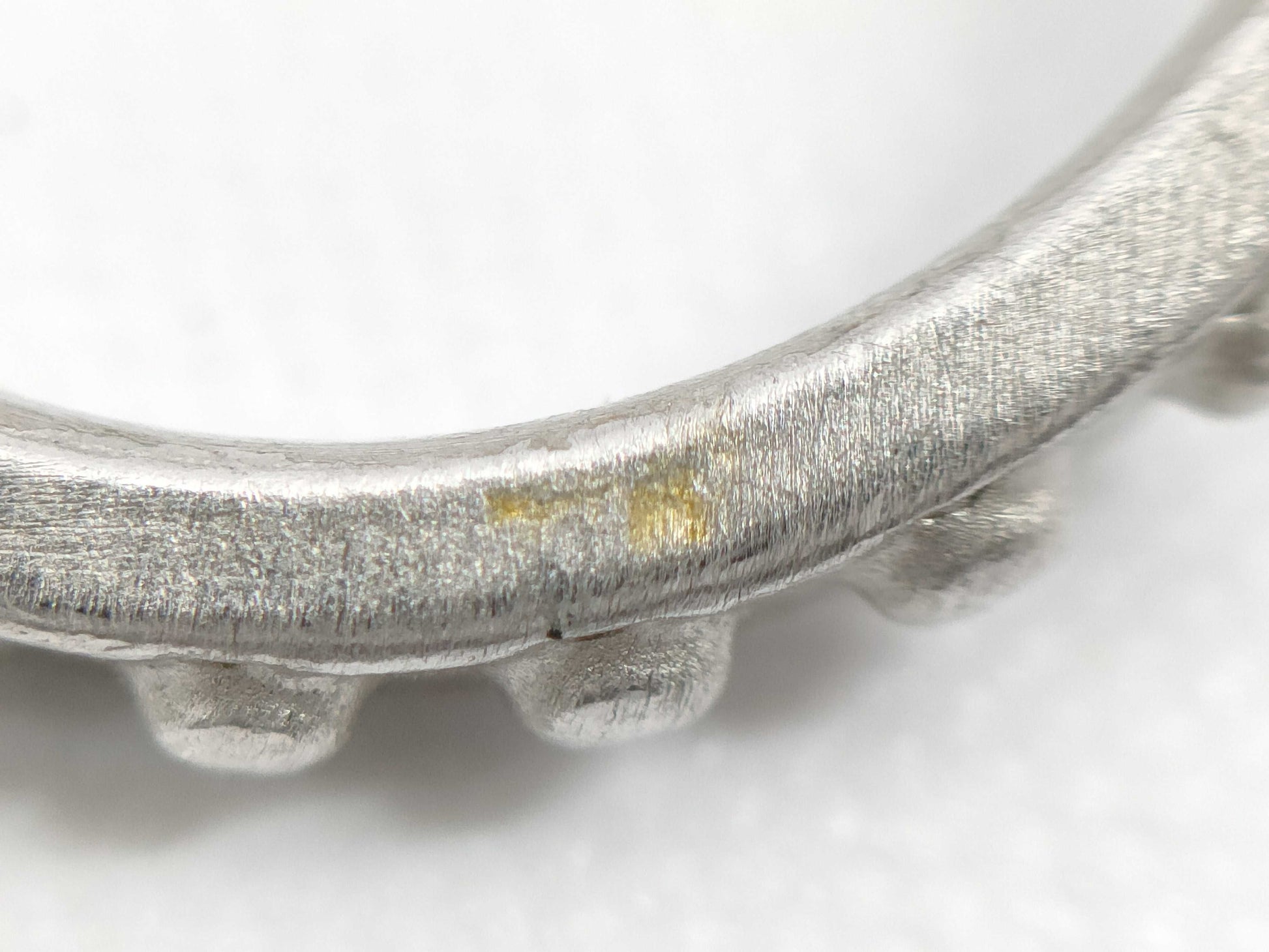 CHANEL CHANEL Plated Ring Opal Style/Silver Plated 02C Ring