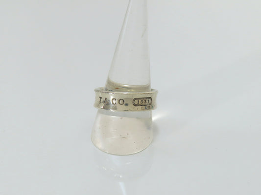Tiffany & Co. TIFFANY & Co. 1837 Ring 925 8.0g Ring
