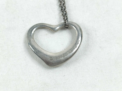Tiffany & Co. Open Heart TIFFANY & Co. Open Heart Necklace 925 4.8g Necklace