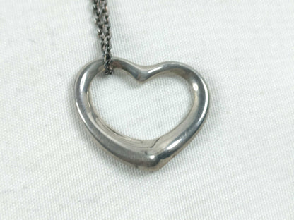 Tiffany & Co. Open Heart TIFFANY & Co. Open Heart Necklace 925 4.8g Necklace