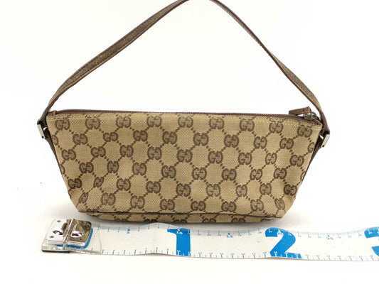 GUCCI GG Canvas GUCCI GG Canvas Accessory Pouch 07198 Pouch