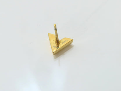 LOUIS VUITTON LV Essential V Earrings M68153 LE1213 GP Earrings