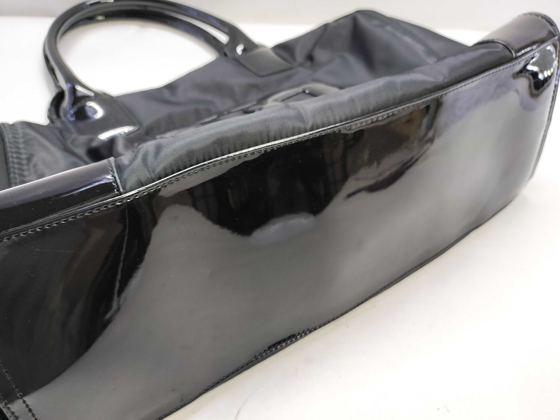 Tory Burch Tote Bag Nylon/Enamel Tote Bag