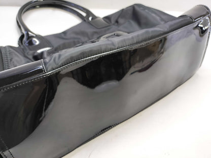 Tory Burch Tote Bag Nylon/Enamel Tote Bag