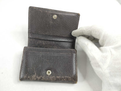 GUCCI GG Canvas Card Case 141417 Beige Card Case, Pass Case, Business Card Holder